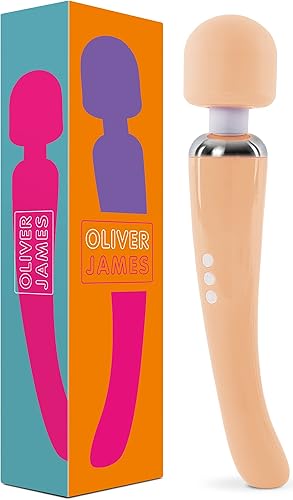 Miniatura 11 de Oliver James Varita vibradora para mujer | Consolador vibrador silencioso con 20 patrones y 8 velocidades para placer sexual | Juguetes sexuales