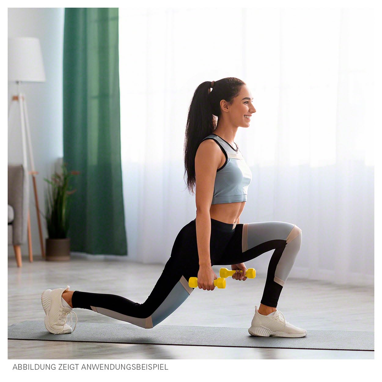 Wandhalterung aus Holz für Fausthantel, Kurzhantel, Fitness, Bodybuilding, Gymnastik, Gewichte