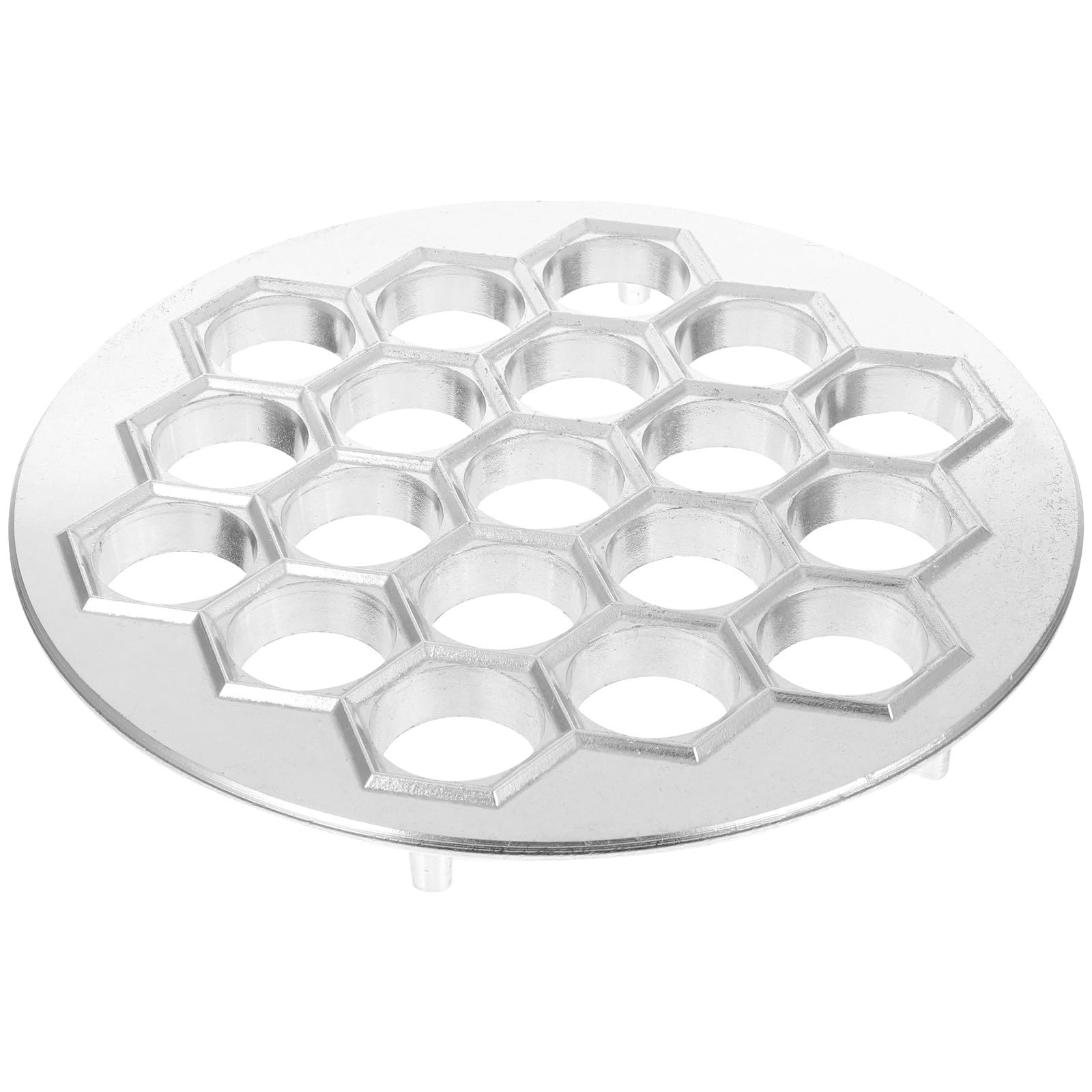 Molde para Hacer Raviolis Rusos de Aleación de Aluminio Plata