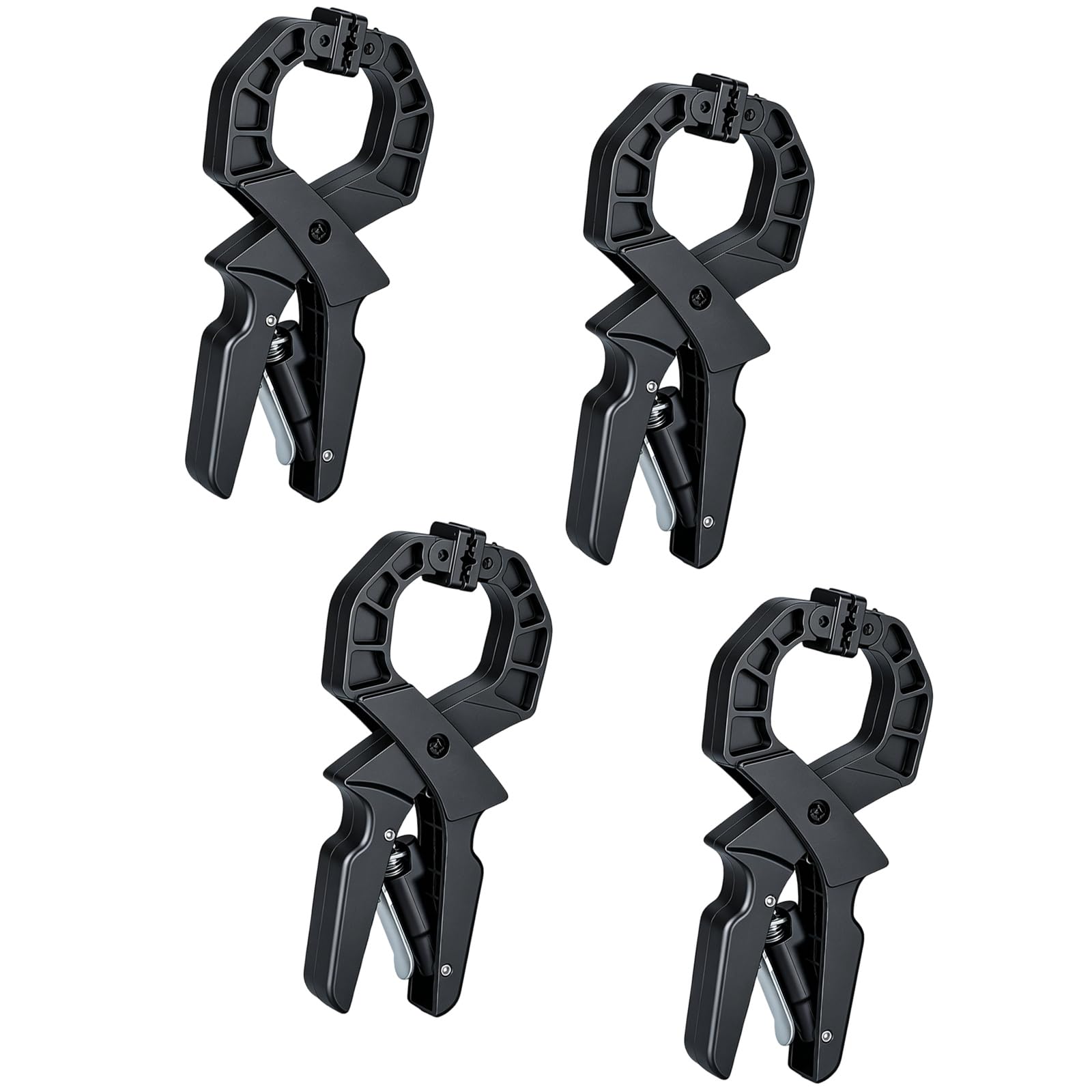 Multipurpose Spring Clamps Strong Quickly Release Clip for Woodworking Crafting and Household Fixing Tasks Ergonomic Handle Clamp
