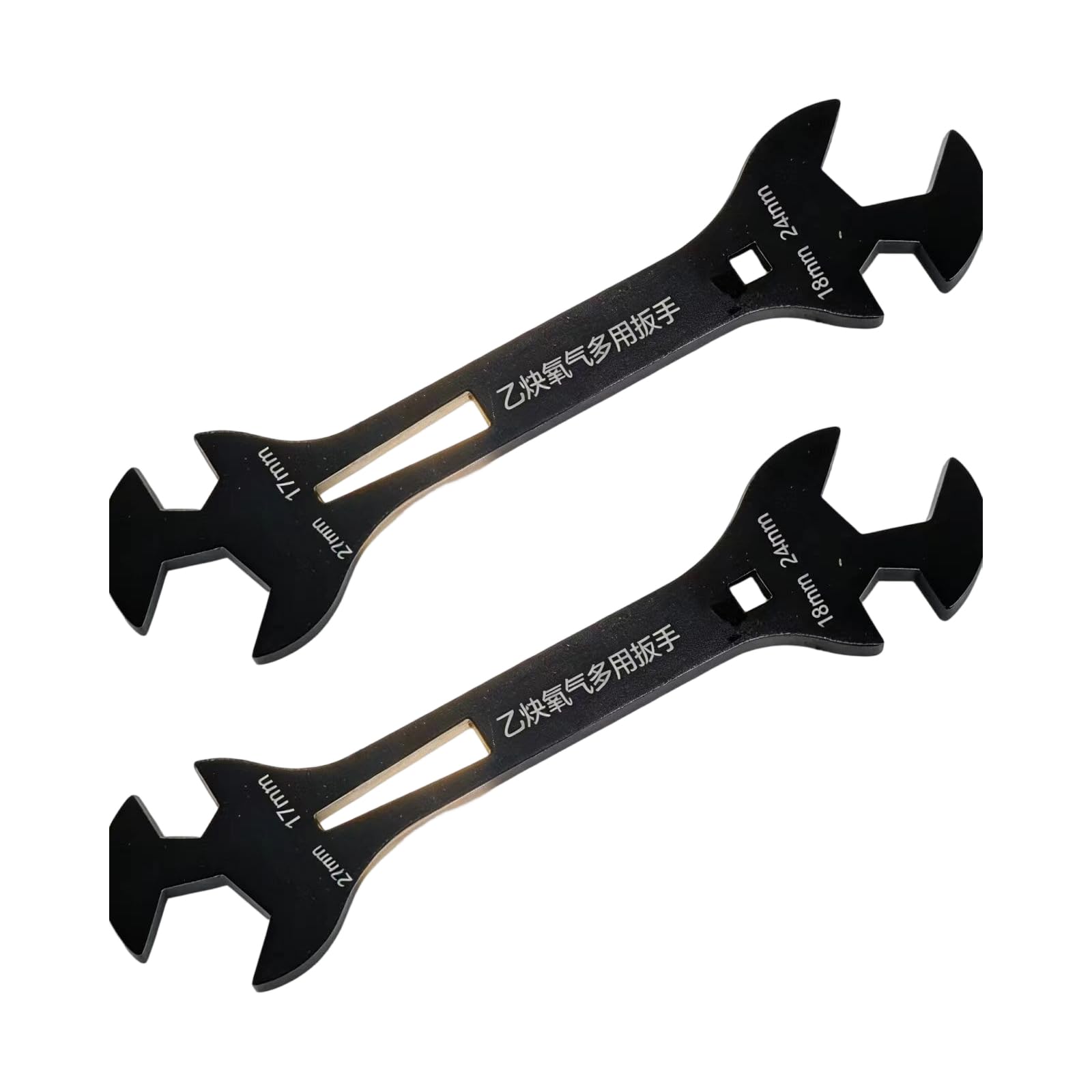 QIAOLIDA Heavy Duty Multi Size Wrench For Oxygen Acetylene CO2 Cylinder Valving And Welding Tools 17mm 18mm 24mm 27mm