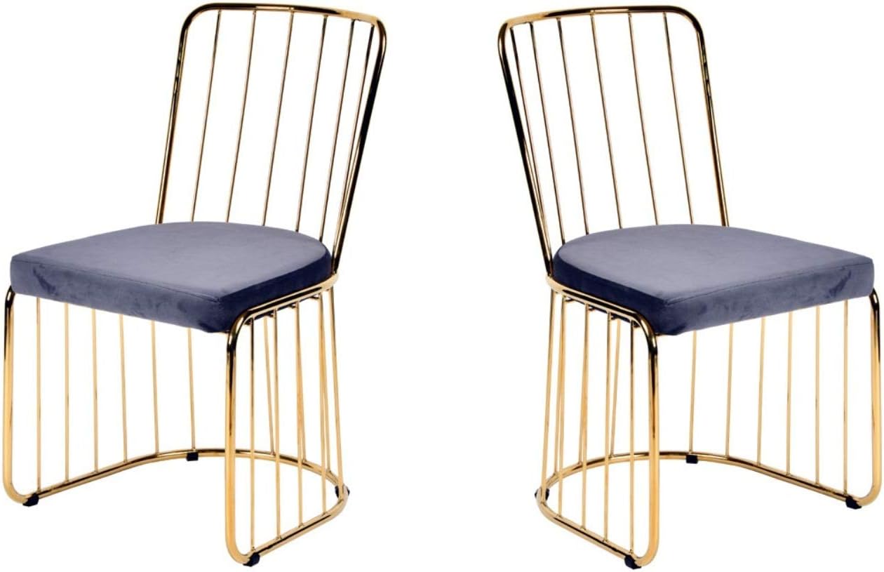 Limari Home Holli Dining Chair, Grey