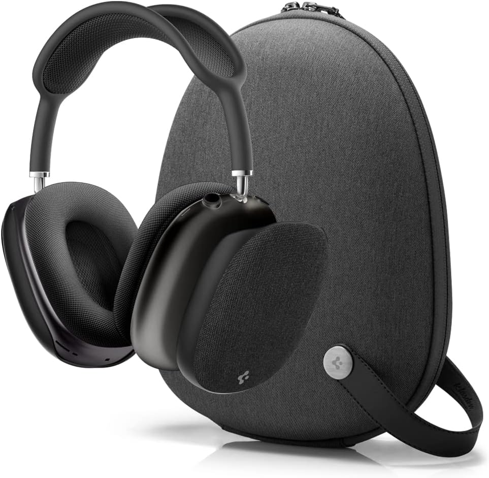 Spigen Klasden Airpods Max Pouch Bag and Urban Fit Case Designed for Airpods Max Case Bundle