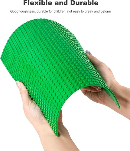 Miniatura 3 de LVHERO Paquete de 8 placas base clásicas para ladrillos de construcción 100% compatibles con todas las marcas principales - Placa base, 10 x 10