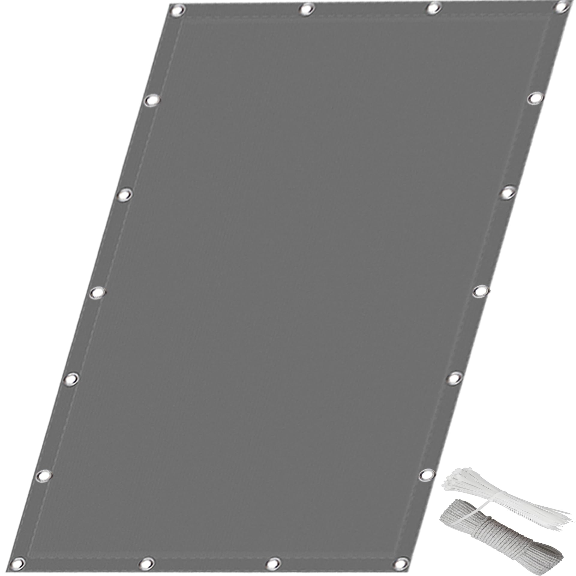 Toile ombrage imperméable anti vent auvent terrasse polyester