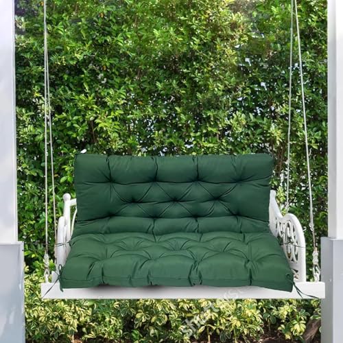 Almohadilla de asiento para columpio impermeable que soluciona los bancos incómodos 6