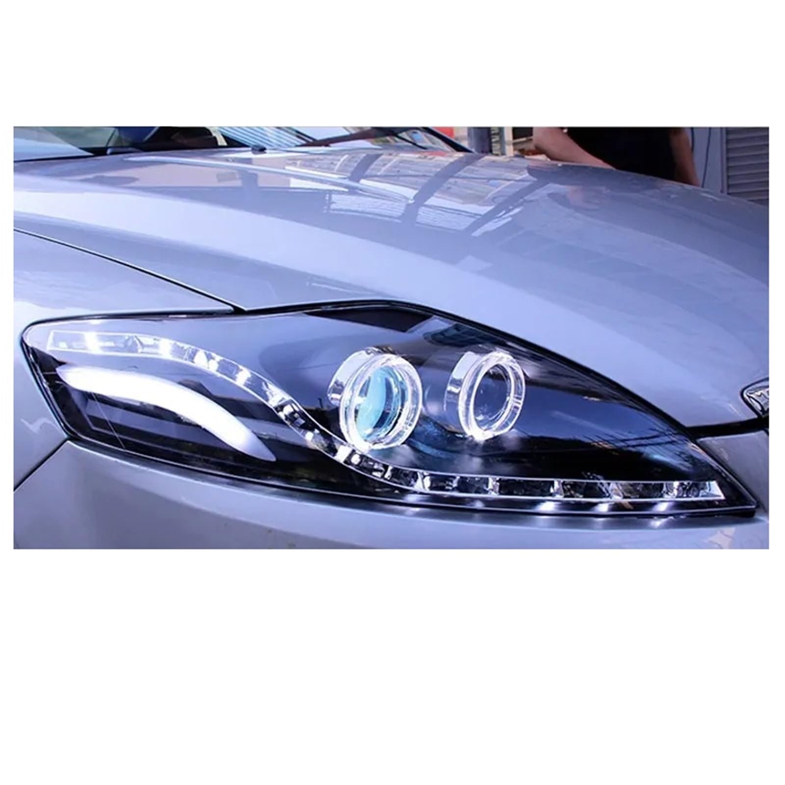 Faro Anteriore per Mondeo 2007-2013 con Lente di proiezione DRL, Accessori per Auto, fari Anteriori, Gruppo Ottico Anteriore (abbaglianti e anabbaglianti).