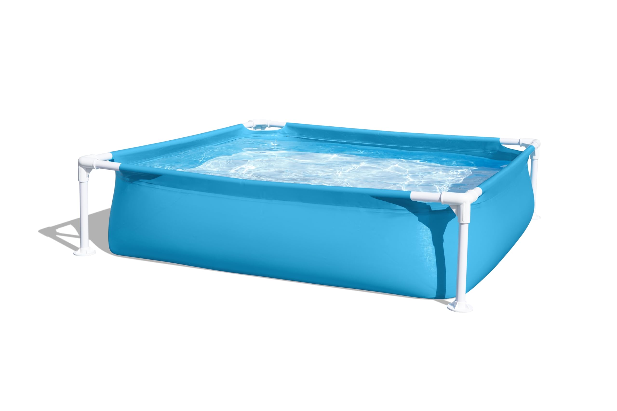 Bestway My First Frame Pool 122 x 122 x 30,5 cm blau eckig