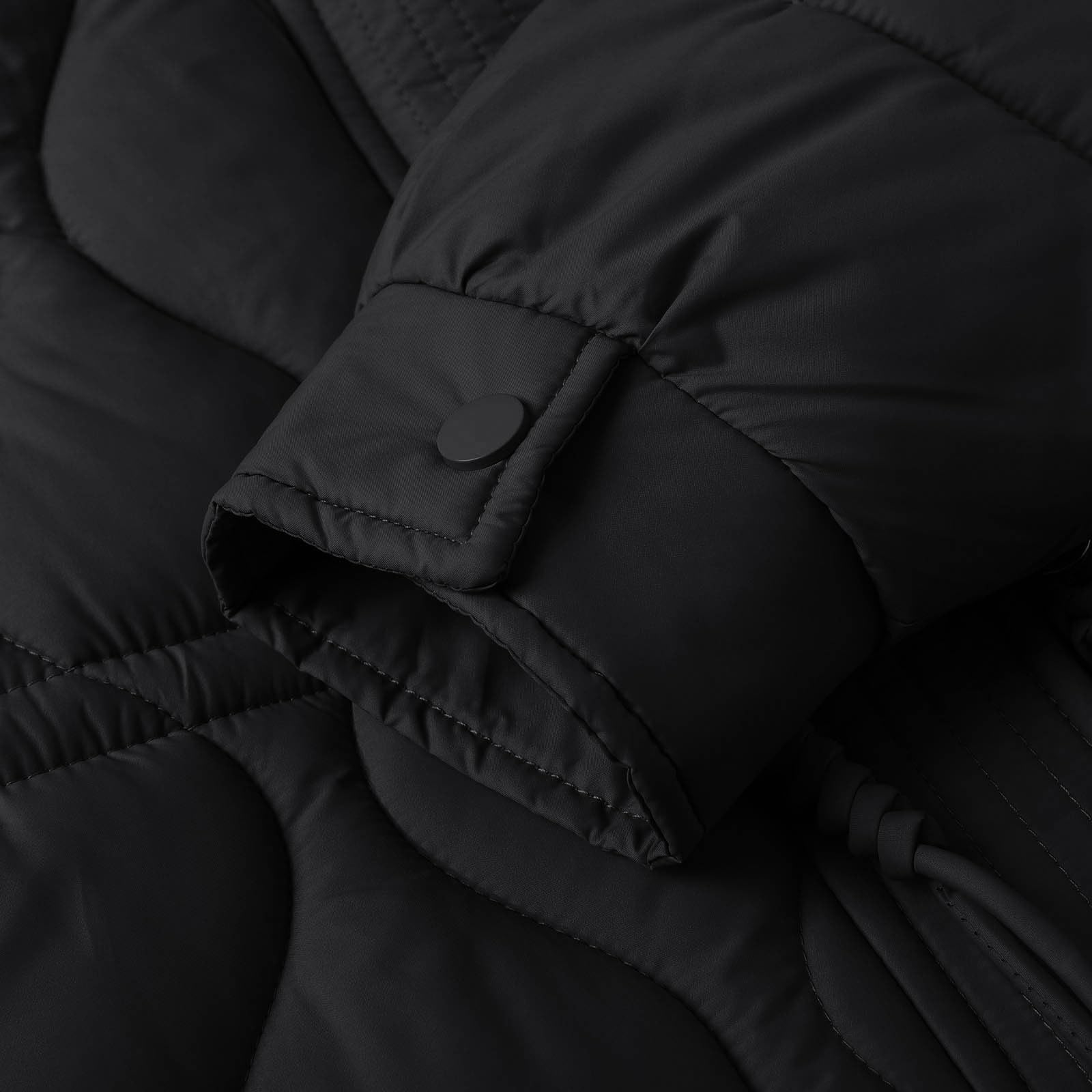 Piumino Donna Invernale Lungo 100 Grammi con Cappuccio e Zip Giubbotto Imbottito Trapuntata Elegante Cappotto Primaverile Termica Vento Giacca Casual Leggero Curvy per Neve Trekking Sportiva