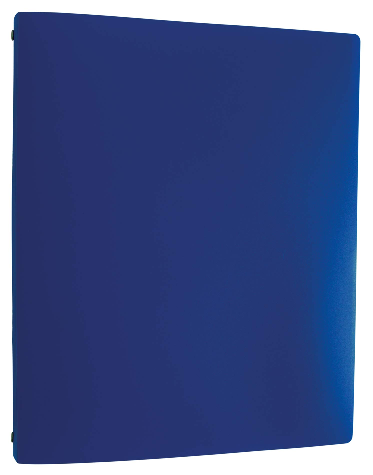Idena 10043 Ring Binder A4 4 Rings Polypropylene Plastic Translucent Blue Pack of 1