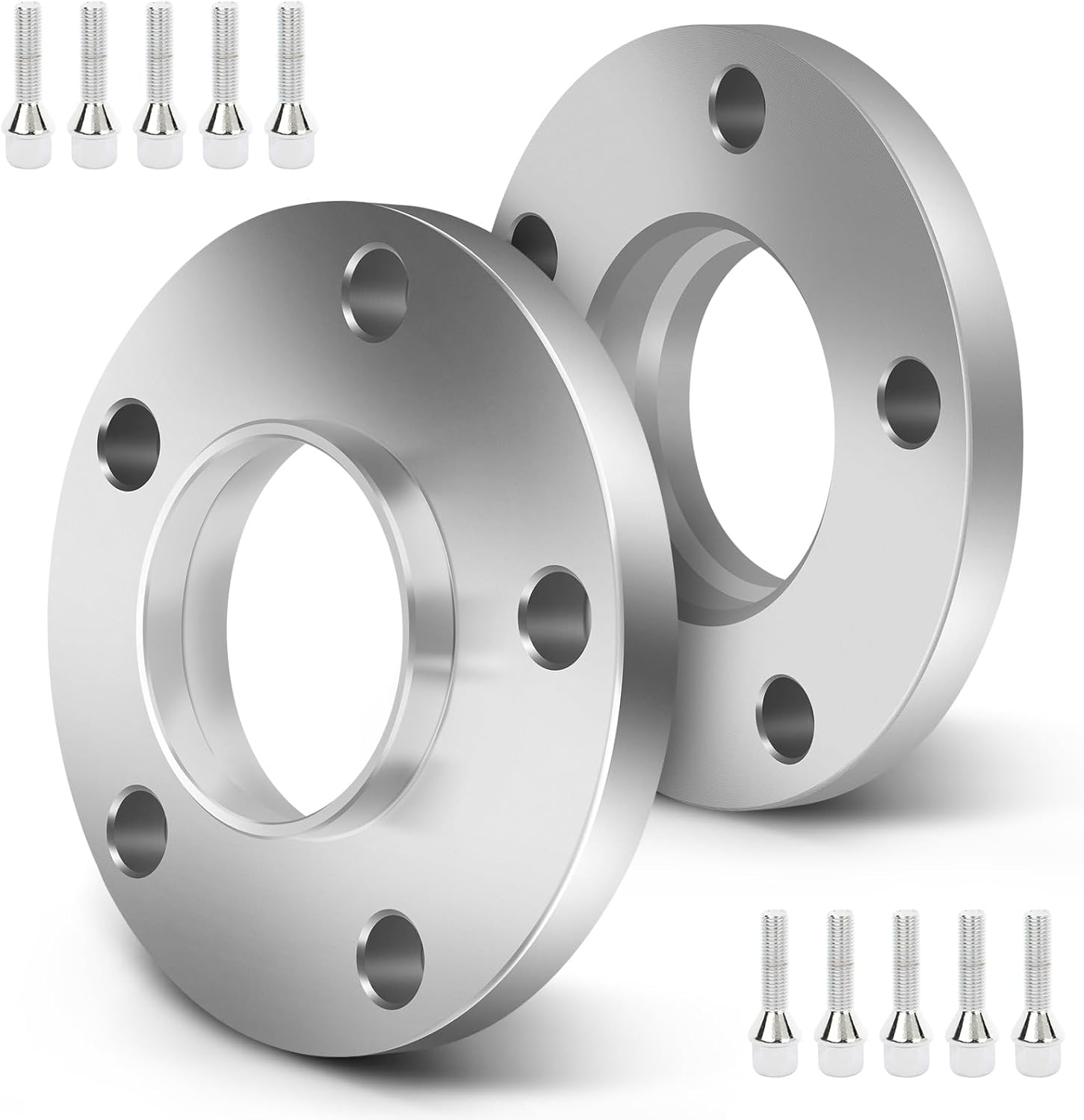 SCITOO 2Pcs 5x120 Wheel Spacers 15mm Thread Pitch 12x1.5 Hub Bore 72.56mm 5 Lug Wheel Spacers Fit for X1 M3 335is 335i xDrive 335i 328i xDrive 328i 135i 128i 335d 1 Series M M6 M5