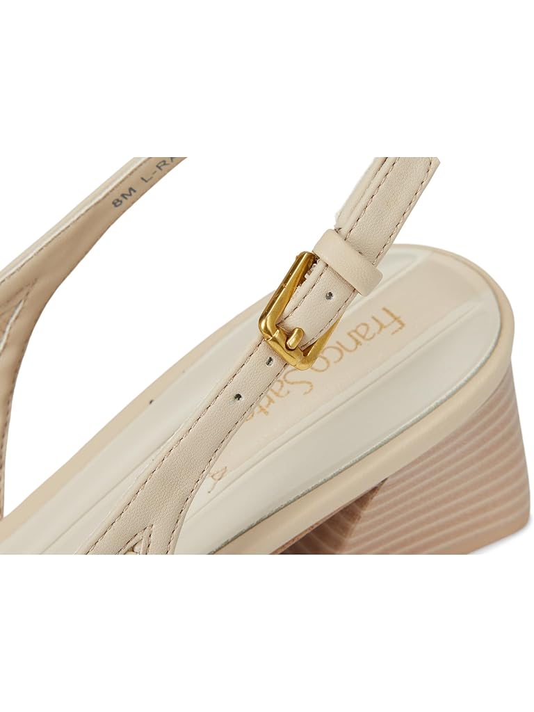 Beige Franco Sarto Racer9 Slingback Shoes
