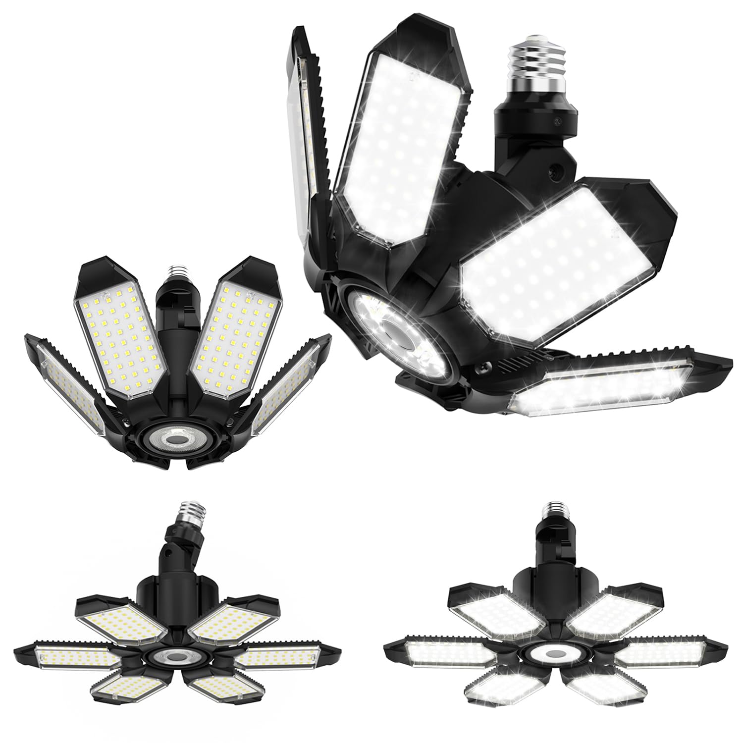 Photo 1 of [Just 1 Light] Adiding Rotatable LED Garage Light, 48000LM Brighter LED Shop Lights