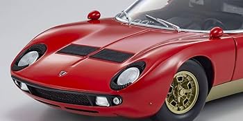 Amazon | 京商オリジナル 1/18 ランボルギーニ ミウラ P400SV レッド