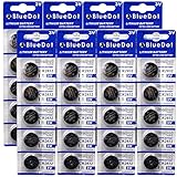 BlueDot Lithium Batteries, 3 Volts, 40 CR2032 batteries