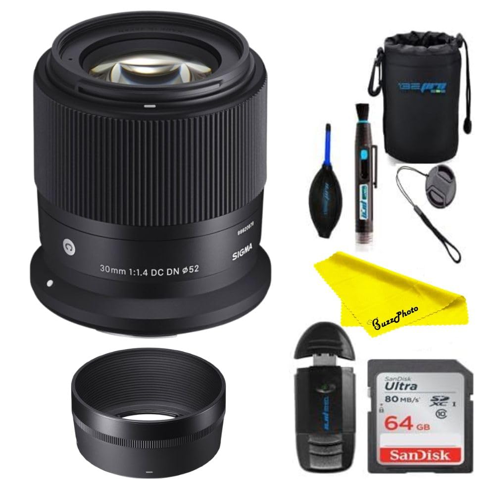 Amazon.com : Sigma 30mm f/1.4 DC DN Contemporary Lens for Canon RF