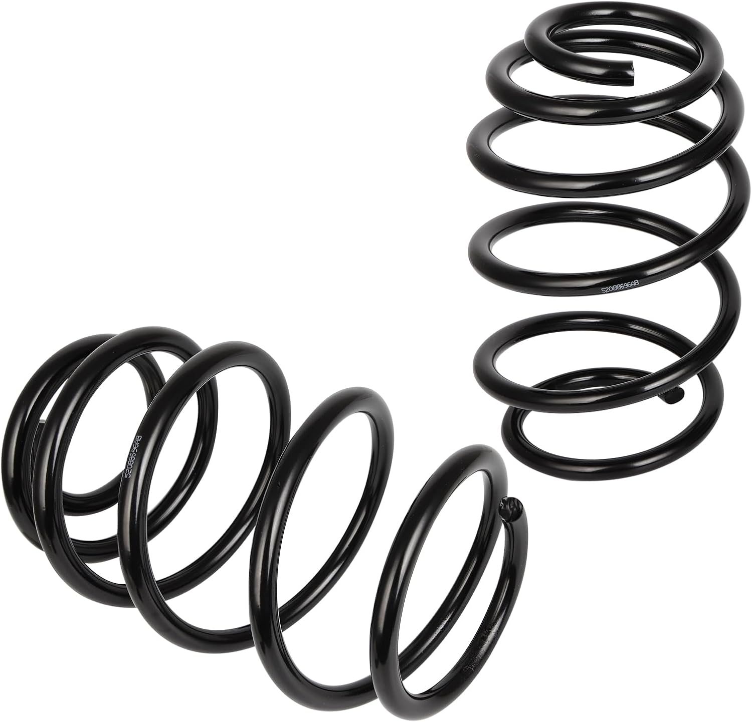 Coil Spring Set Fit for 2002-2007 for Jeep Liberty Coil Springs 52088696AB K52088696AB RH6823,2Pcs Rear Suspension Coil Springs