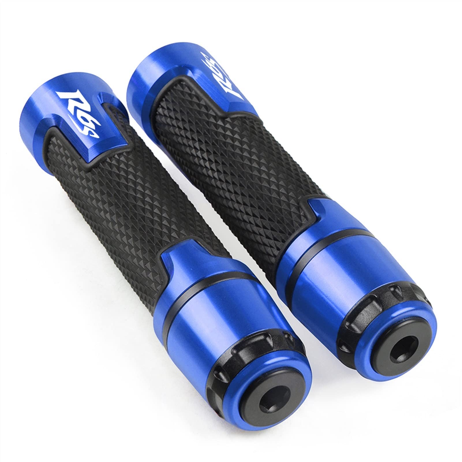 Moto Impugnatura 7/8 "22 Millimetri di CNC del Motociclo Impugnatura del Manubrio Maniglia Bar Moto Manopole del Manubrio per Yamaha YZF R6S YZF-R6S 2006 2007 2008 2009 (Color : G)