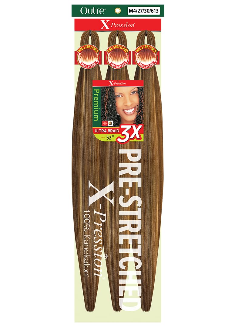 Amazon.com : Outre X-Pression Braid - Pre Stretched Braid 52