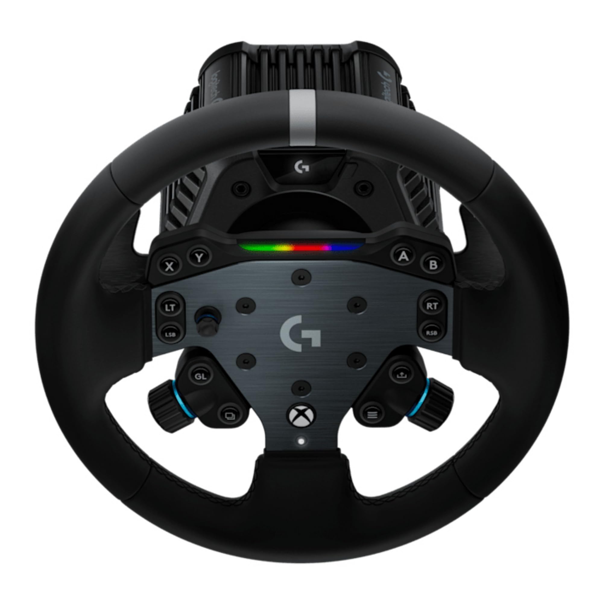 Logitech G RS50 System, 3-szt zestaw do symulatorów wyścigów | Xbox/PC, Brytyjska wtyczka zasilania - Czarny