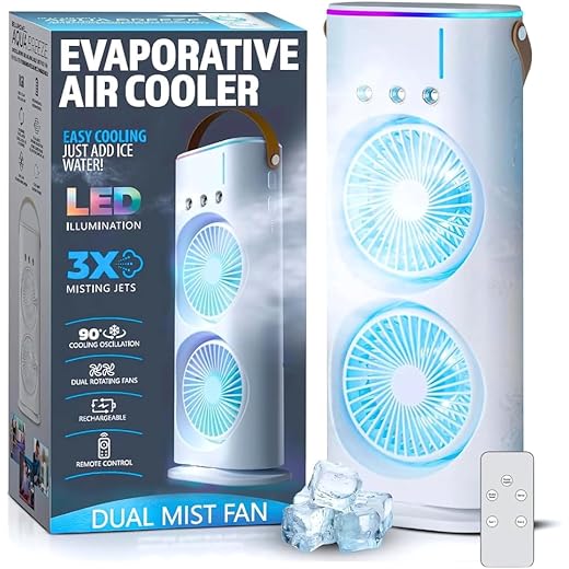 Drumstone Warranty Portable Double Ended Spray Fan USB R