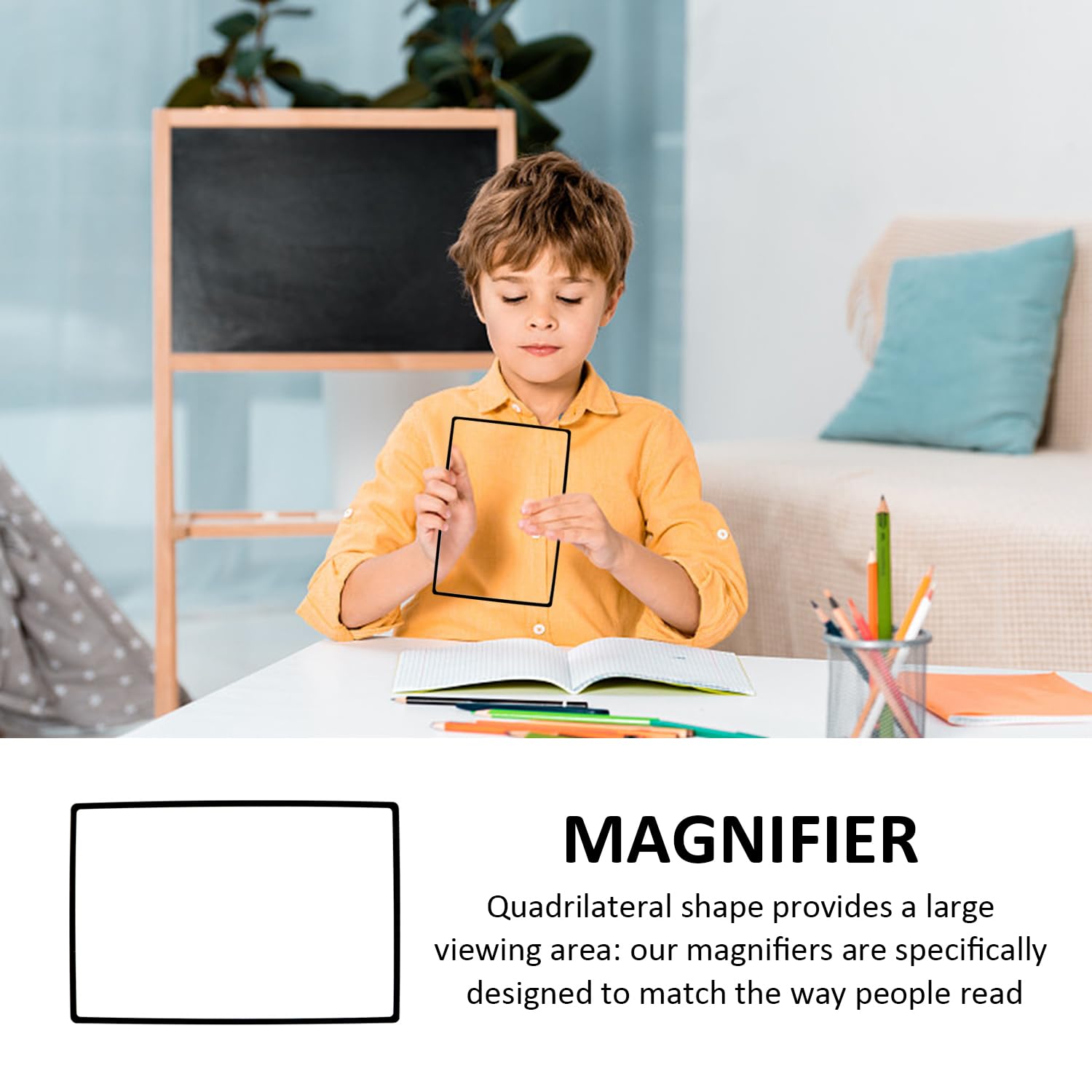 PUNTO CROCE NERO) Vecchia Lente Di Ingrandimento Per Leggere Lente Di - Foto 6