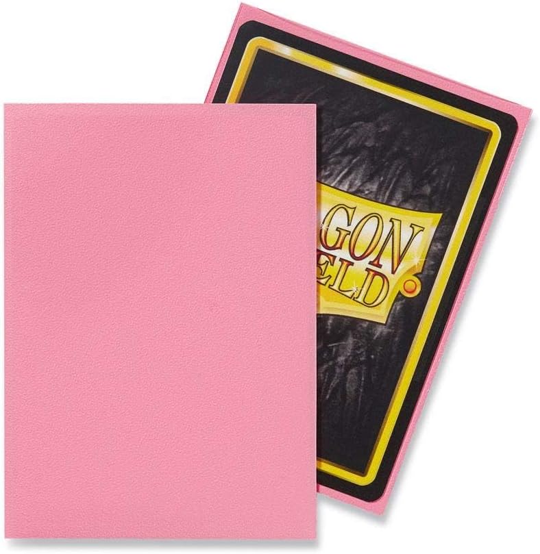 5 Packs Dragon Shield Matte Pink Standard Size 100 ct Card Sleeves Value Bundle!