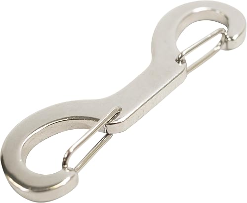 Scuba Choice Buceo Buceo 4" Acero Inoxidable Doble Extremo Snap Bolt