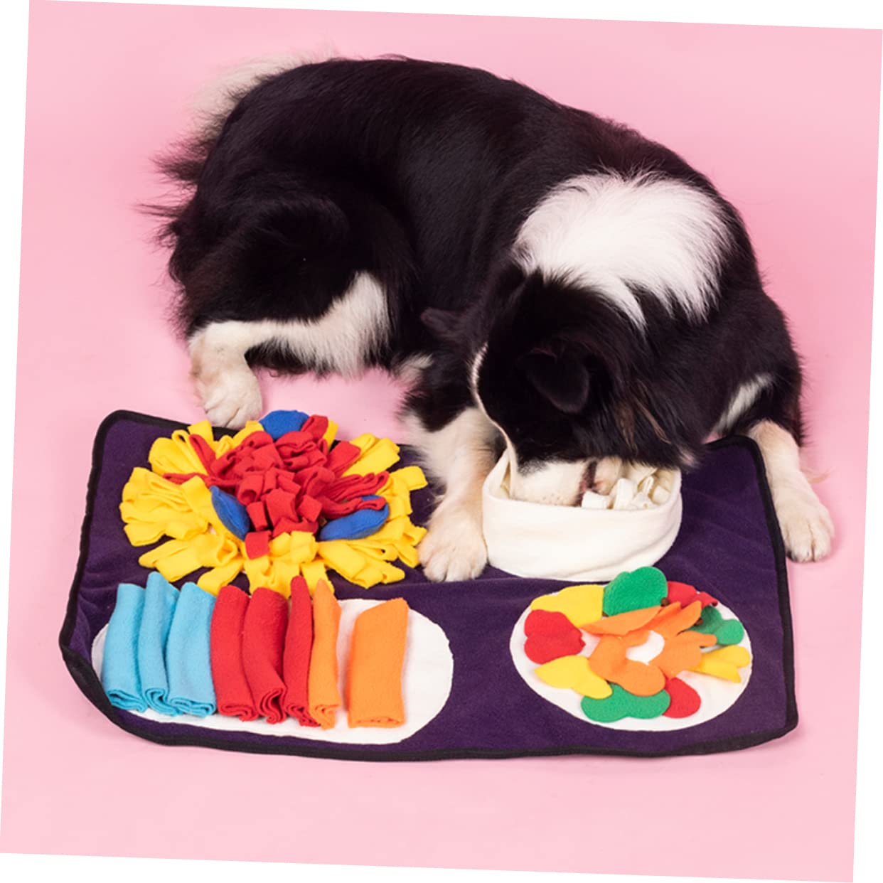 1pezzi Tappetino Olfattivo per Cani Tappetino per Addestramento Cani Accessori per Lavorare Sul Naso per Alimentazione di Snack per Animali Domestici