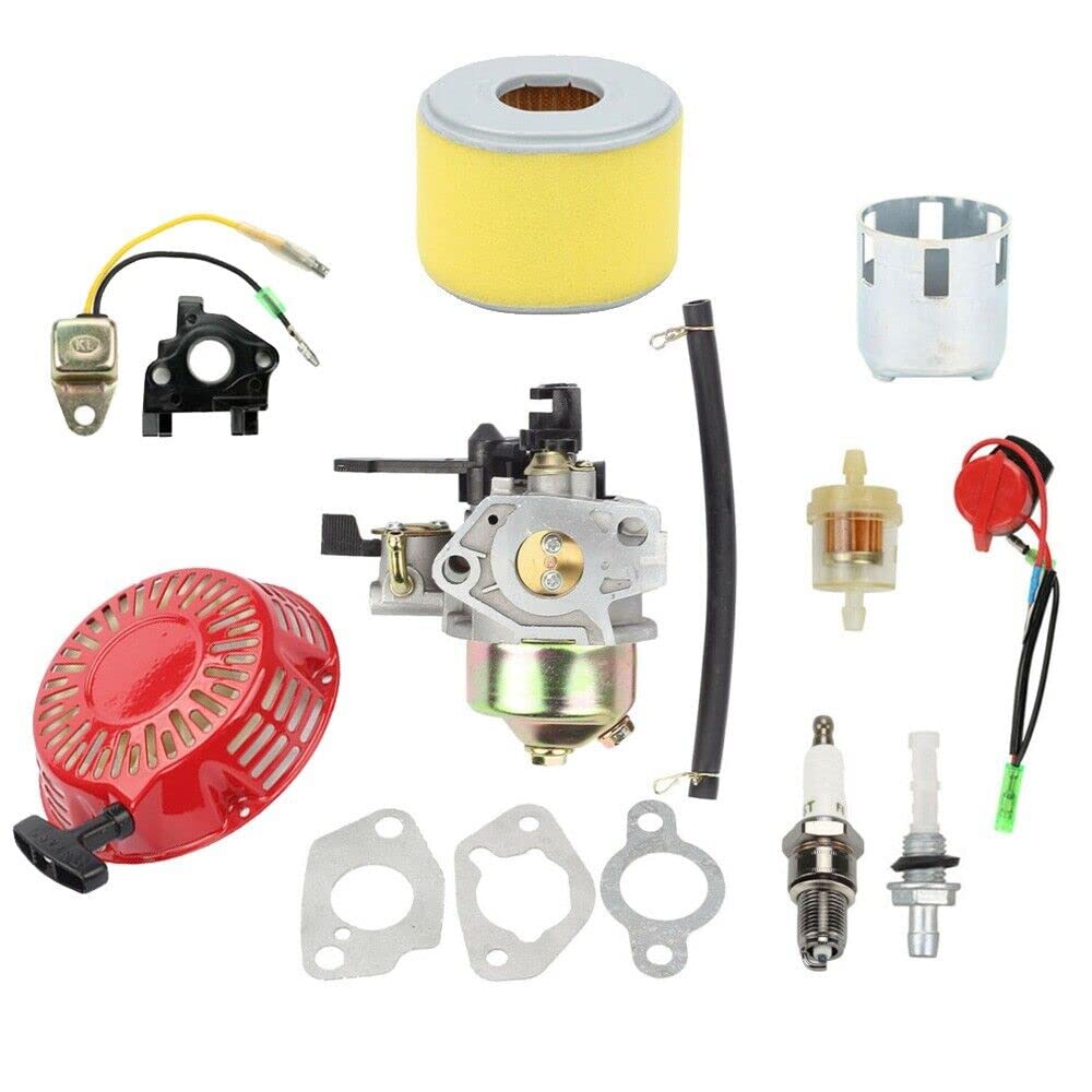 Piezas de carburador aptas for H GX240 GX270 bujía de Filtro de Aire de Bobina de Encendido Accesorios de Repuesto para cortacésped