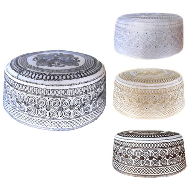 民族帽子 トルクメン 刺繍の帽子 ヴィンテージ 民族衣装 / ガラタバザール