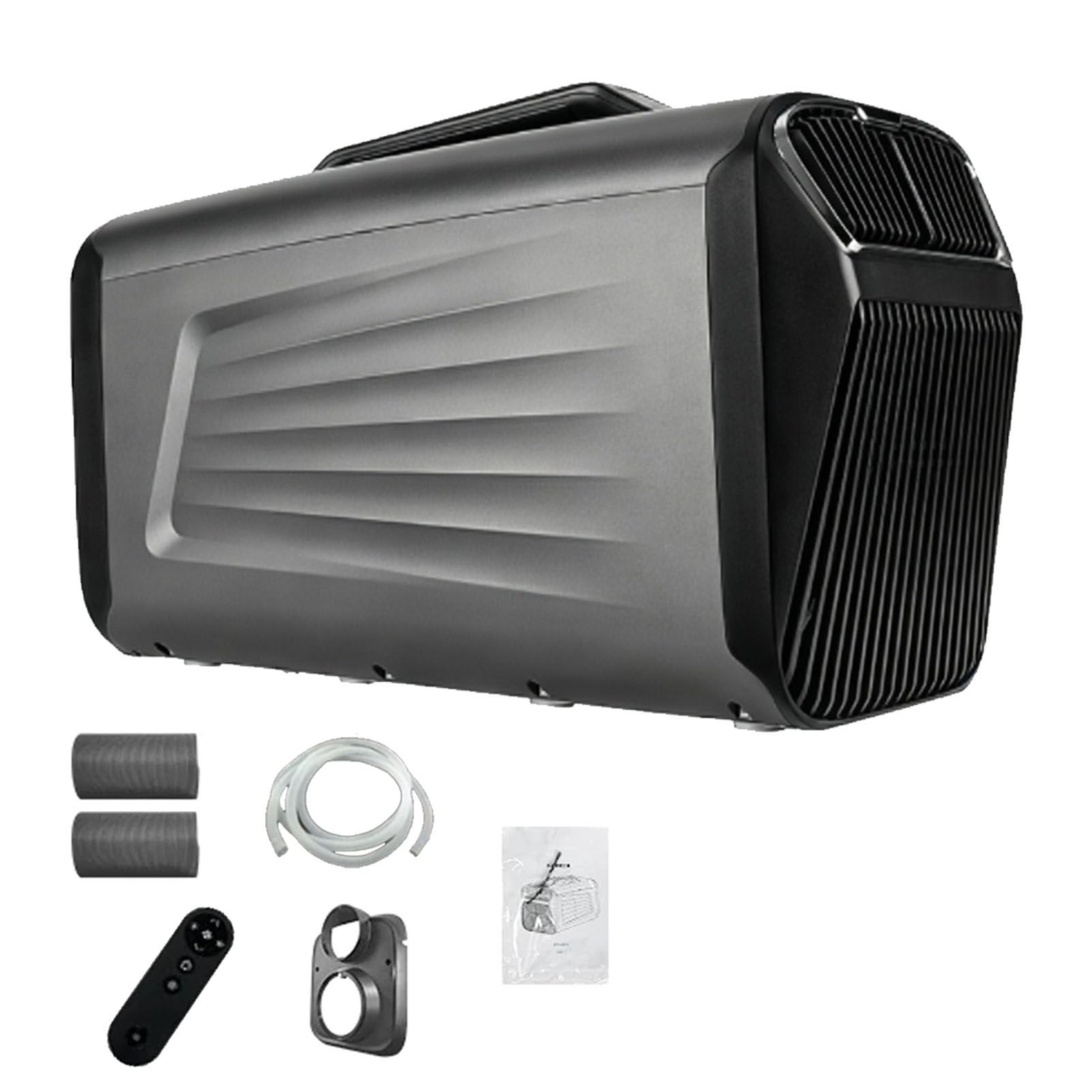 Pfps Grey 5200 Btu Portable Air Conditioner Camping, 400W Energy-Saving Camping Ac Unit With Remote, Fast Cooling & Heating For Rv, Tent, Boat And Fishing -Cold