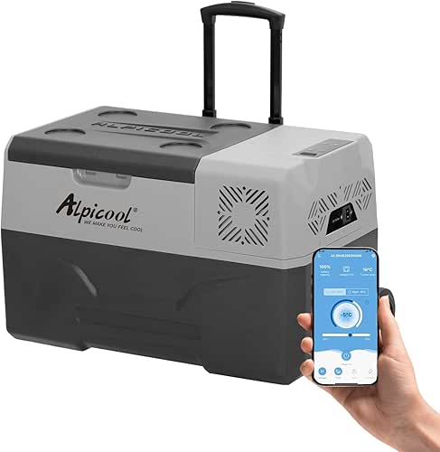 Alpicool CX30 30L Réfrigérateur de Voiture Portable congélateur et réfrigérateur,