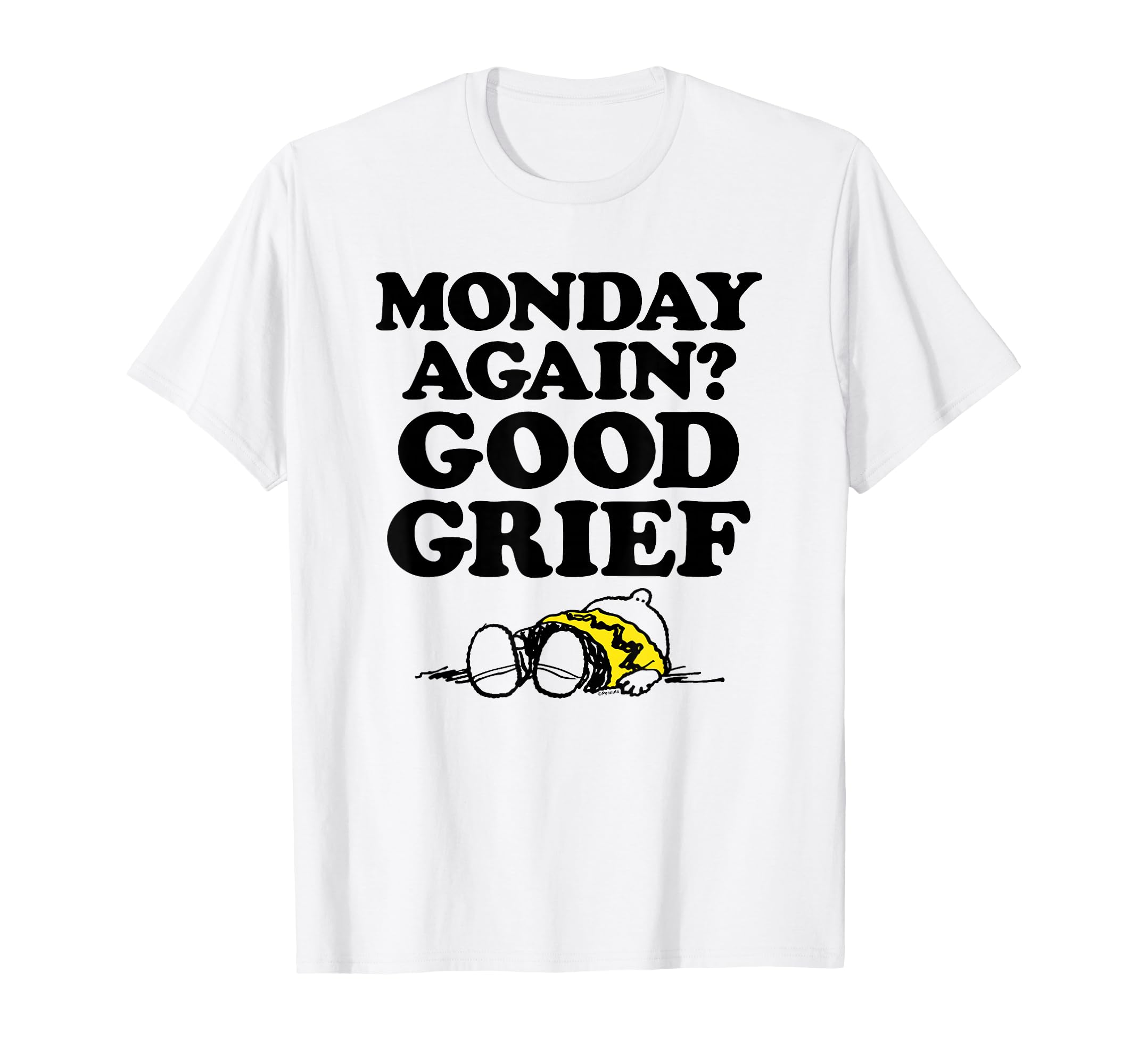 Peanuts - Monday Gute Trauer T-Shirt