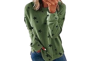 Women's Crew Neck Clearance Sweatshirt Tops Under $5