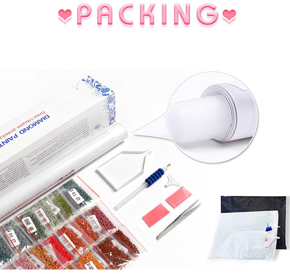 DIY 5D Diamond Painting Kits, Bloem Volledige Boor Diamant