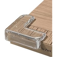 16 Pack Corner Protectors, Baby Corner Protector Guards, Table Corner Guard & Edge Safety Bumpers to Cover Sharp Furniture & Table Edges