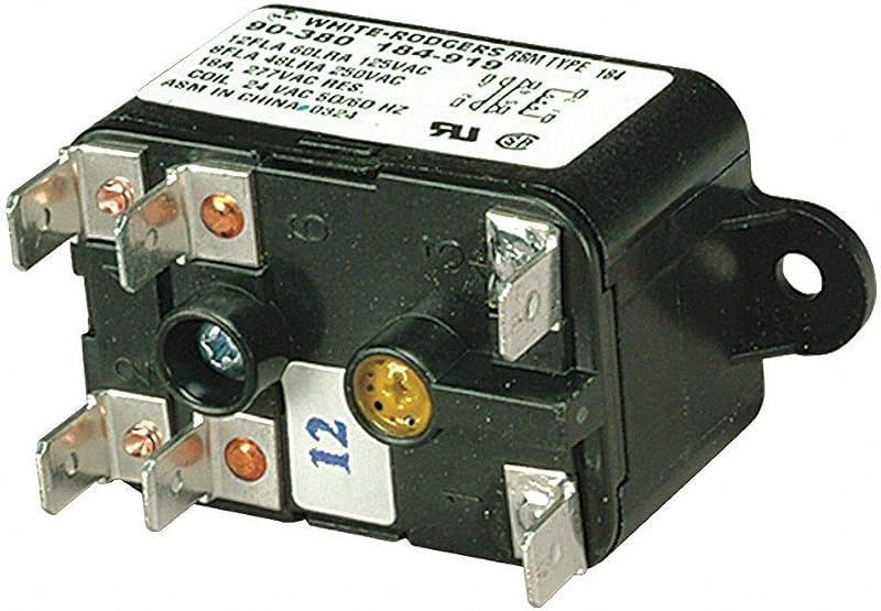 Relé de ventilador encapsulado para serviço pesado GCP White-Rodgers 90-380 – 1 unidade