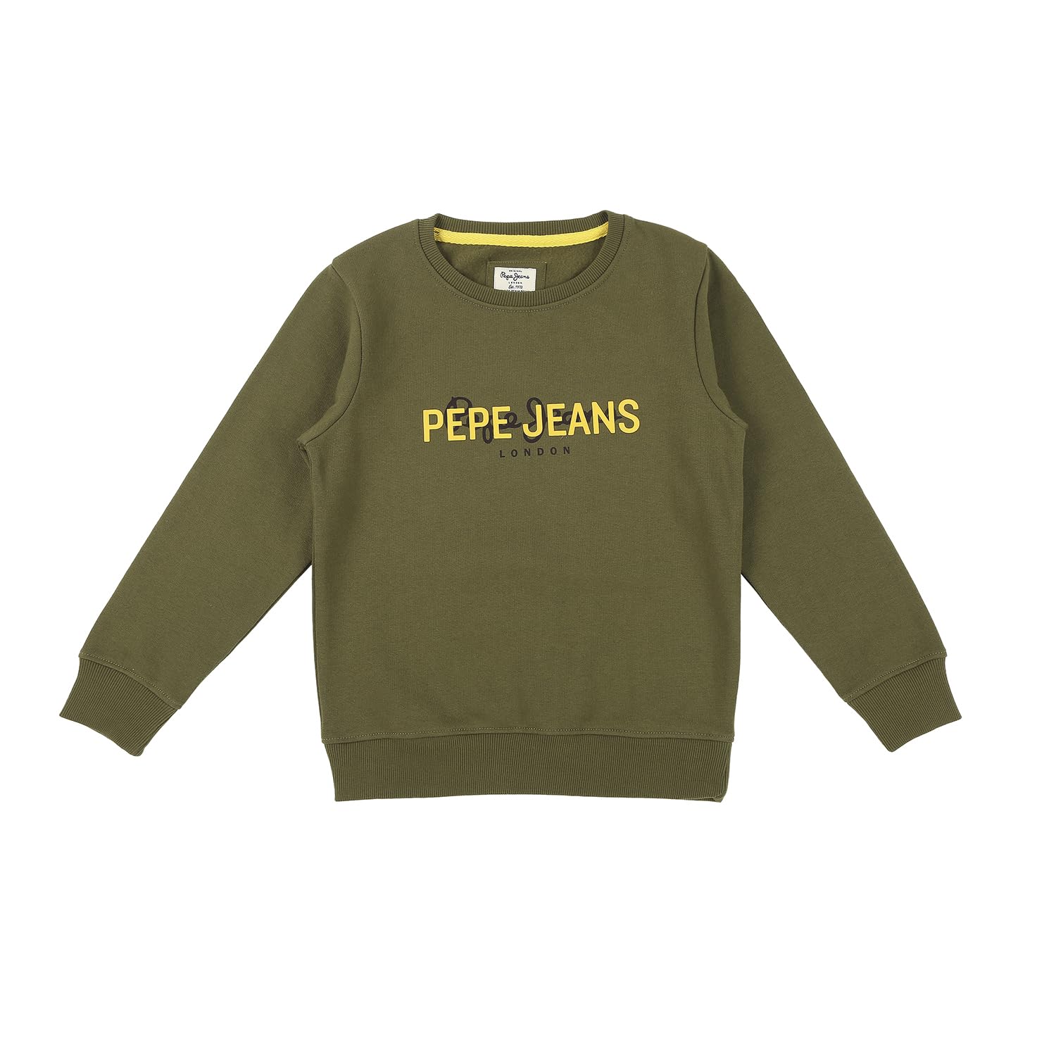 Pepe JeansBoys Cotton Blend High Neck Sweatshirt