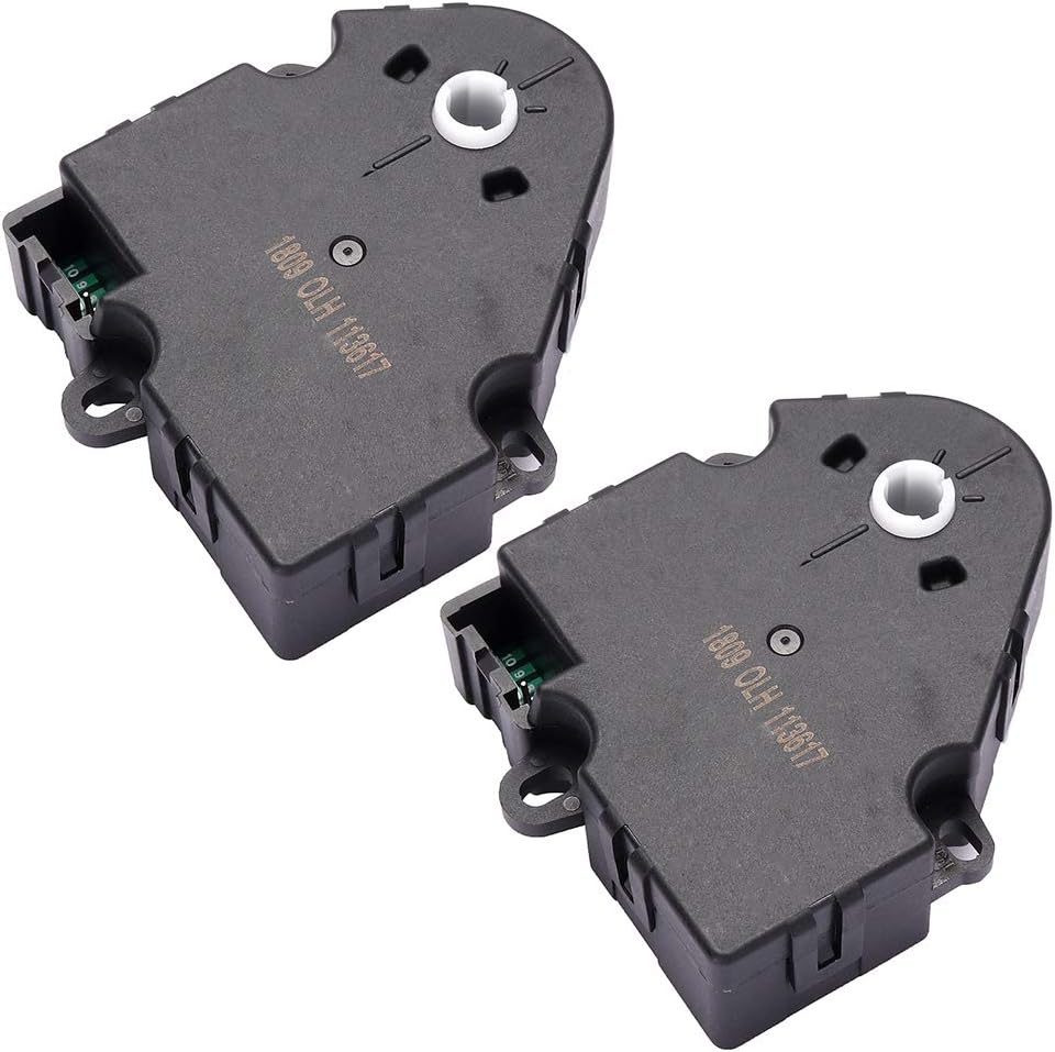 HVAC Blend Door Actuator OCPTY 604-103 Air Door Actuator Compatible 1991-1994 for Chevy for C1500,2011-2016 for Volvo for VNL,2000-2001 2011-16 for Volvo for VNM,15-16 for Volvo for VNX 2PCS