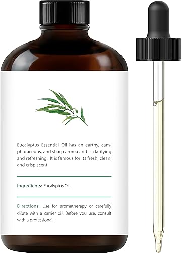 Miniatura 2 de Handcraft Blends Aceite esencial de eucalipto – Extra grande, 4 fl oz – 100 % puro y natural – Aceite esencial de grado prémium para difusor