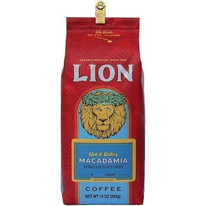 LION 100% Konaコーヒー 24Kゴールドロースト 粉198g 2袋 Hawaii's Lion Kona 24-Karat 100% Kona Coffee – KTA Super