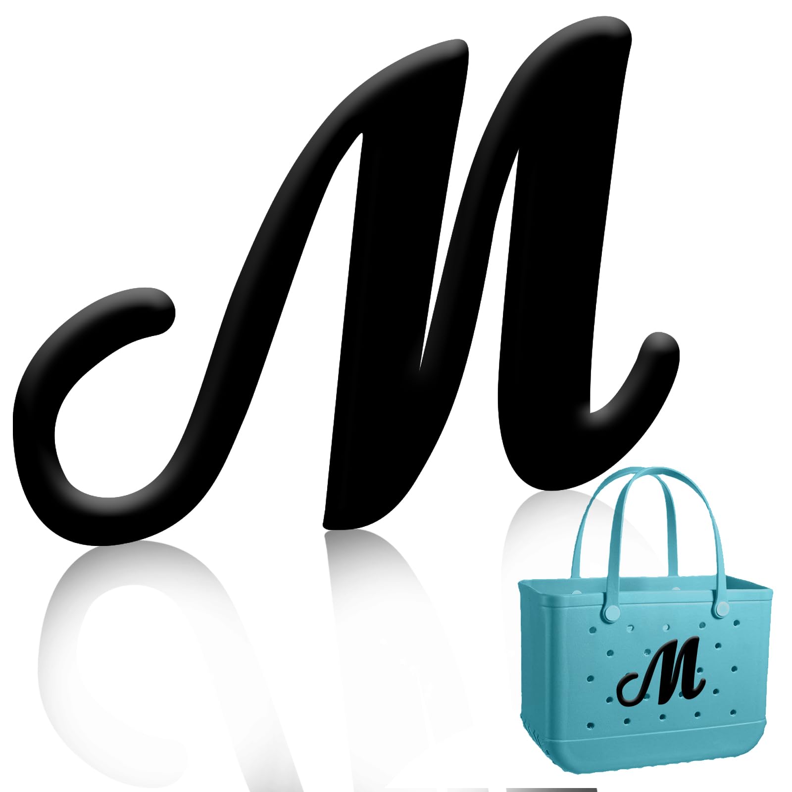 ZEOXUER Letter Charms for Bogg Bag, Decorative Bogg Bag Letter Charms, Lettering Accessories, Bogg Bag Charm Insert Lettering, Alphabet 3D Letters for