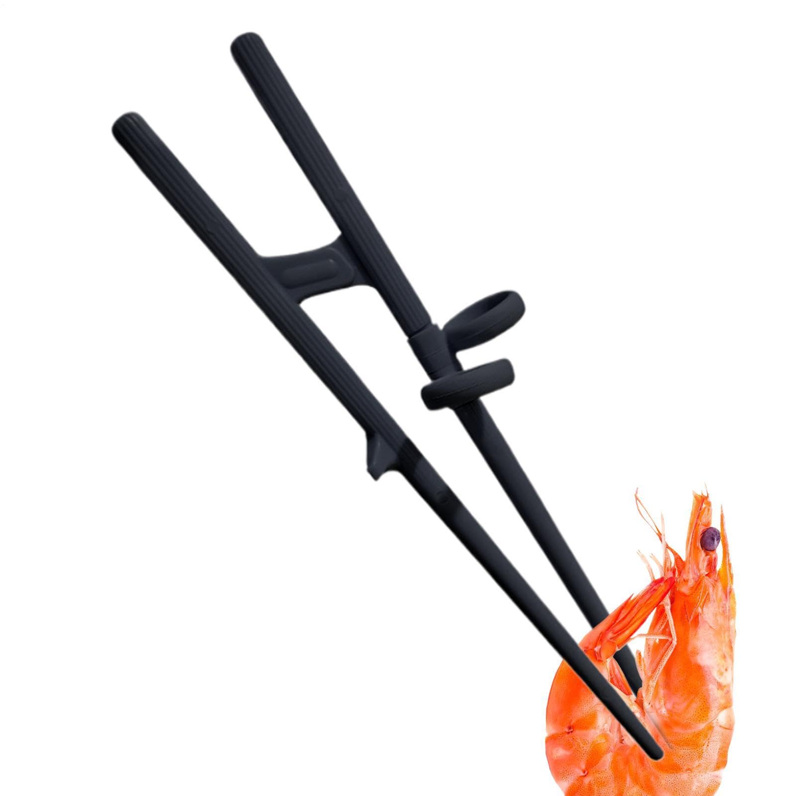 Palillos de entrenamiento ergonómicos y reutilizables para corrección de agarre adulto