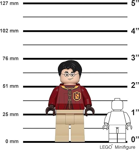 Miniatura 4 de Lego - Lámpara de cabeza de Harry Potter, figura de 3 pulgadas de alto (HE33)