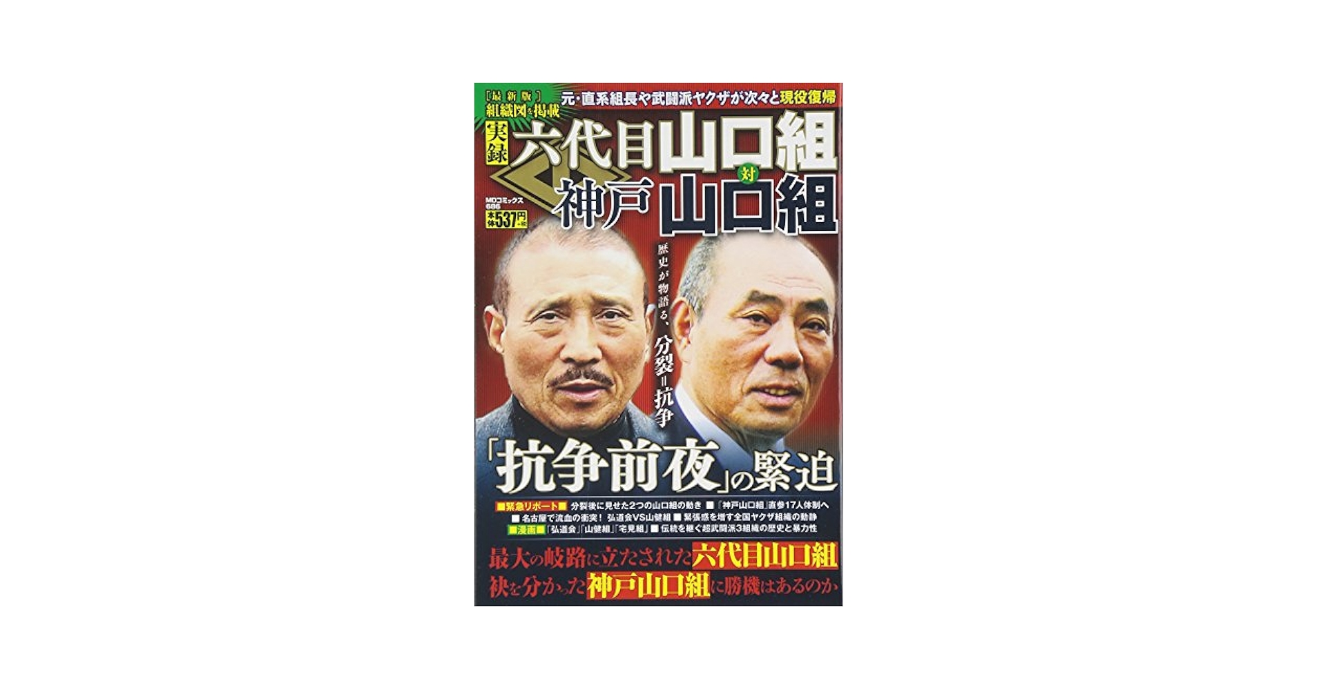 実録 六代目山口組対神戸山口組 (MDコミックス) | アンソロジー
