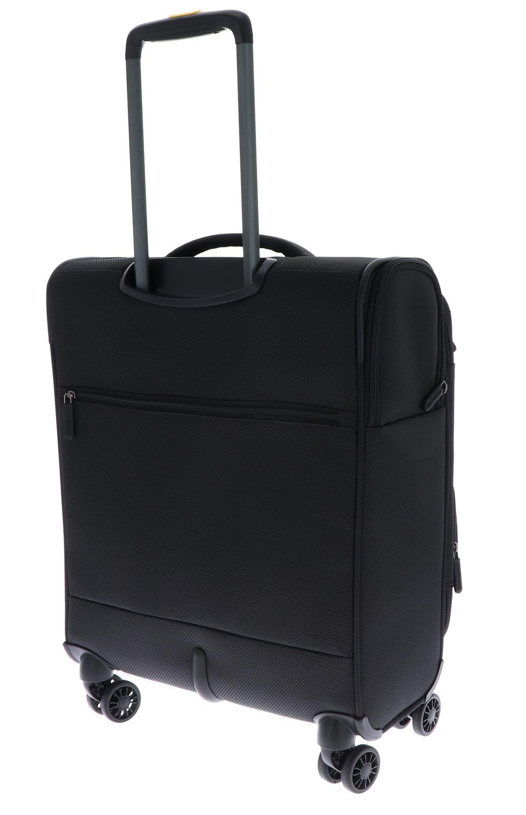 Mandarina Duck Zephyr Trolley Cabin, Nero, m, Trolley cabin in tessuto morbido