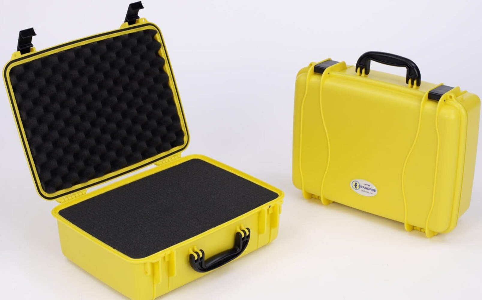 Seahorse SE720F-YL Waterproof Storage and Transport Case with Foam - Yellow