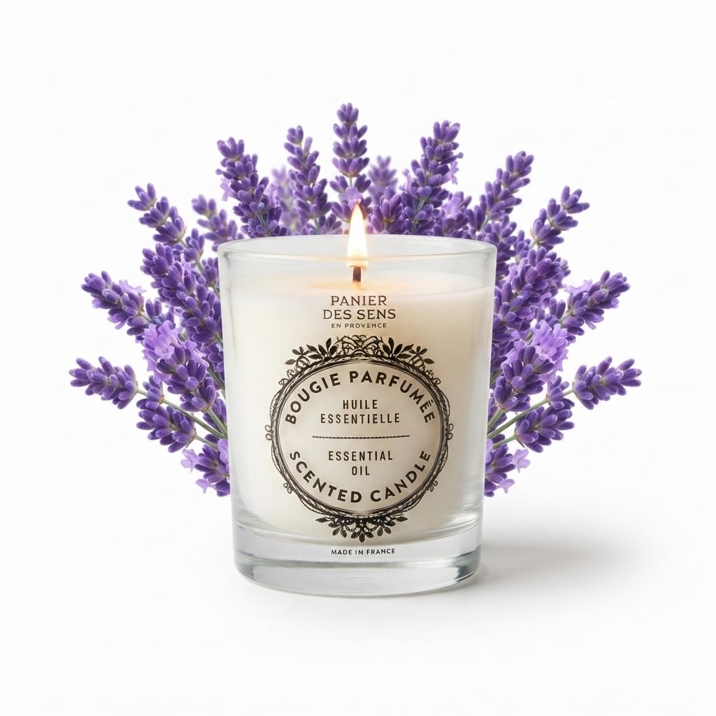 Panier des Sens Lavender Long-Lasting Scented Candle, 6.3 oz