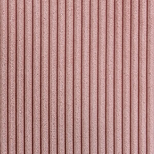 Harper & Bright Designs Queen Upholstered Platform Bed Frame With Headboard And Metal Legs, Corduroy Mattress Foundation With Wooden Slats Support, No Box Spring Needed (Queen Size, Pink) #TOP7